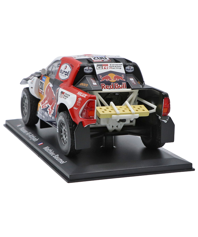 【30%オフセール】TGR 別注 FAIRKANDTOY 1/24スケール 2023 ダカールラリー TOYOTA GAZOO Racing レッドブル DKR ハイラックス 200号車/TGR_WRC/msl拡大画像