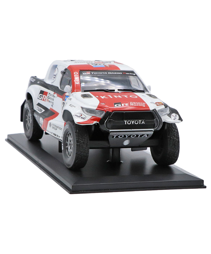 【30%オフセール】TGR別注 FAIRKANDTOY 1/24スケール 2023 ダカールラリー TOYOTA GAZOO Racing DKR ハイラックス 205号車/TGR_WRC/msl拡大画像