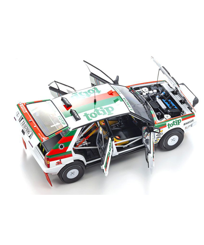 【30%オフセール】京商 1/18スケール ランチア デルタ HF 4WD No.1 チームランチア トティップ 1987年 タルガ・フローリオ /msl拡大画像