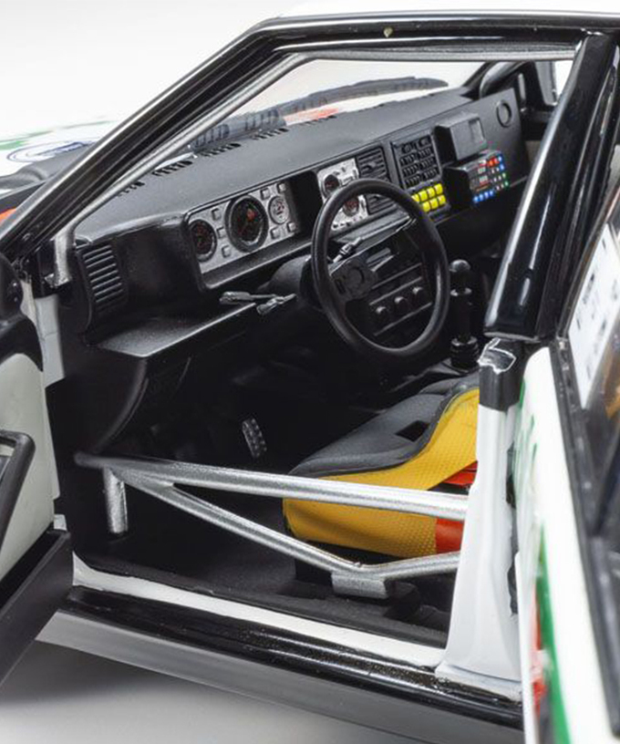 【30%オフセール】京商 1/18スケール ランチア デルタ HF 4WD No.1 チームランチア トティップ 1987年 タルガ・フローリオ /msl拡大画像