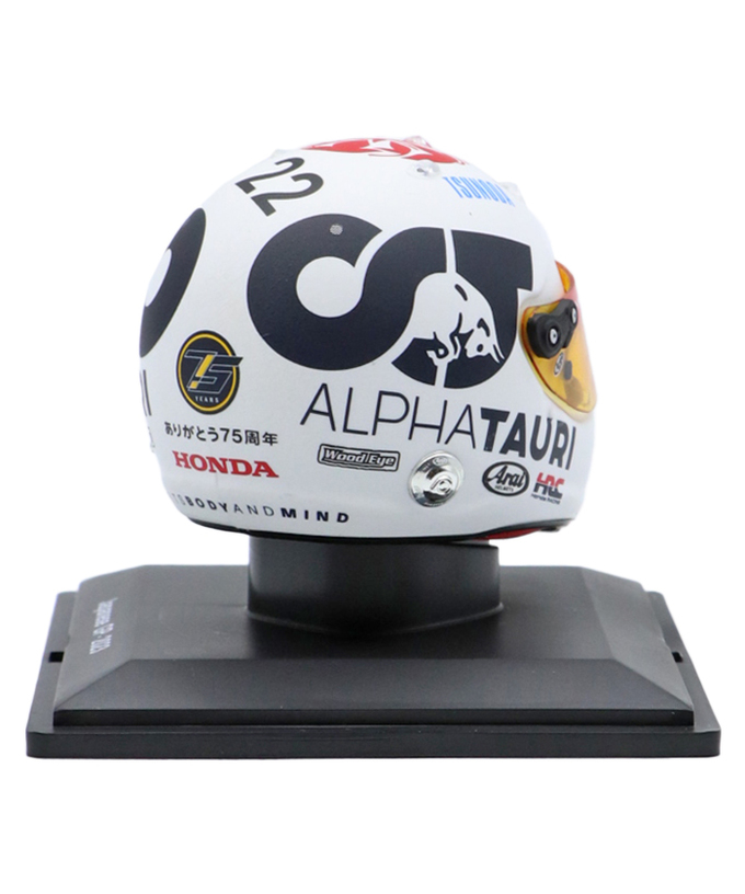スパーク 1/5スケール 角田裕毅 2023年 日本GP スクーデリア・アルファタウリ ヘルメット /msl拡大画像
