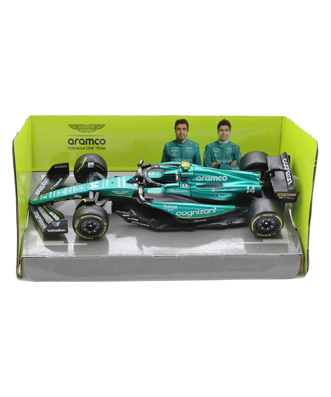 ブラゴ 1/43スケール アストンマーチン アラムコ コグ二ザント F1 チーム AMR23 フェルナンド・アロンソ 2023年/23f1m拡大画像