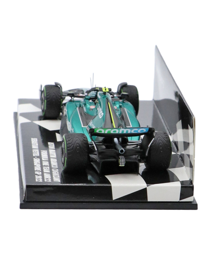 ミニチャンプス 1/43スケール アストンマーティン アラムコ コグニザント F1チーム AMR22 セバスチャン･ベッテル 2022年 シンガポールGP /msl拡大画像