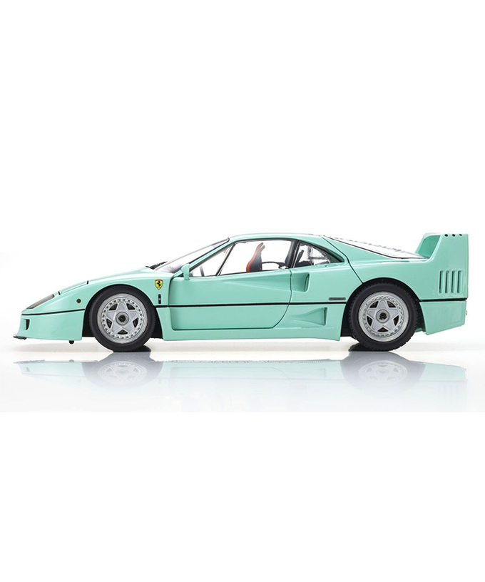 【30%オフセール】京商 1/18スケール フェラーリ F40 ミントグリーン /msl拡大画像
