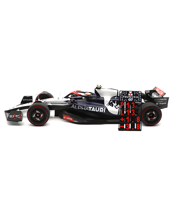 CKモデルカーズ 別注 ミニチャンプス 1/18スケール スクーデリア アルファタウリ AT04 角田裕毅 2023年 イギリスGP /23f1m/msl拡大画像