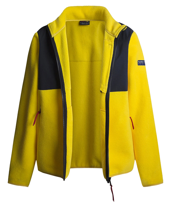 【50%オフセール】レッドブル レーシング チーム PEPE JEANS ポーラー フリース ハイブリッド ジャケット 2024 /LS-W/ARB拡大画像