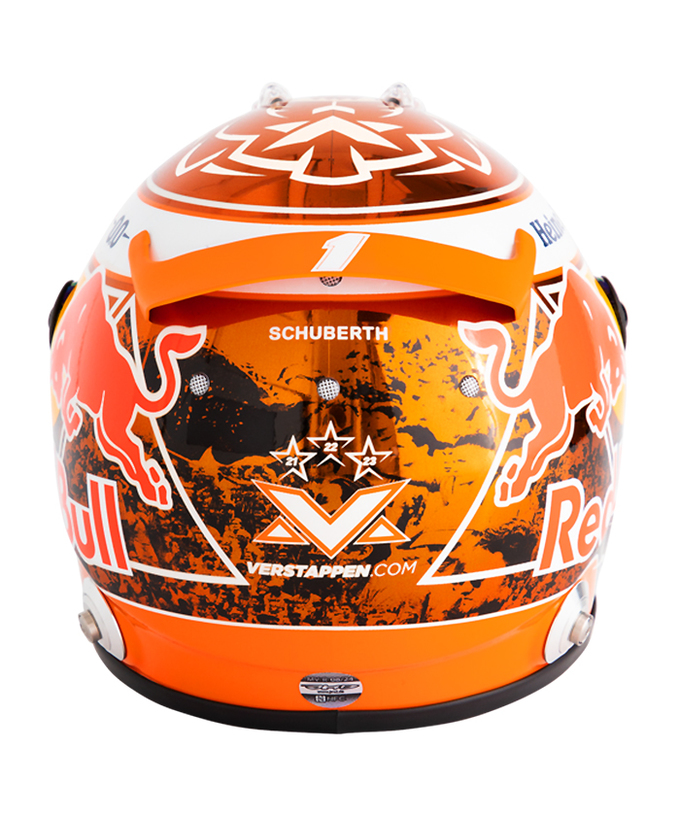 フェルスタッペン別注 シューベルト 1/2スケール マックス・フェルスタッペン 2024年 オレンジ トリビュート レッドブル レーシング チーム ヘルメット /ARB/msl拡大画像