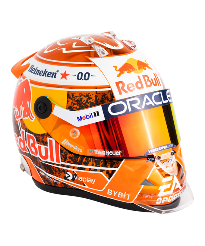 フェルスタッペン別注 シューベルト 1/2スケール マックス・フェルスタッペン 2024年 オレンジ トリビュート レッドブル レーシング チーム ヘルメット /ARB/msl拡大画像