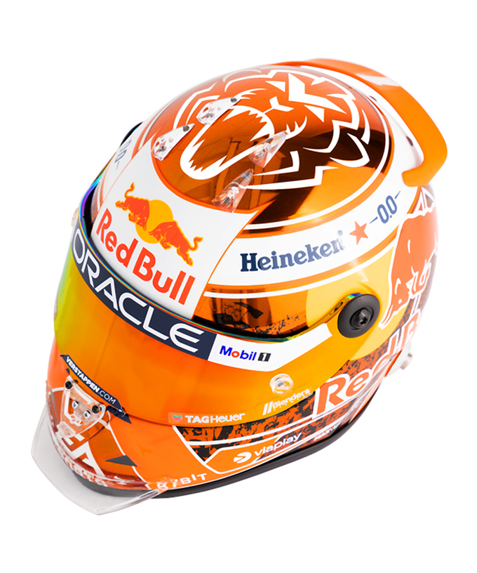フェルスタッペン別注 シューベルト 1/2スケール マックス・フェルスタッペン 2024年 オレンジ トリビュート レッドブル レーシング チーム ヘルメット /ARB/msl拡大画像