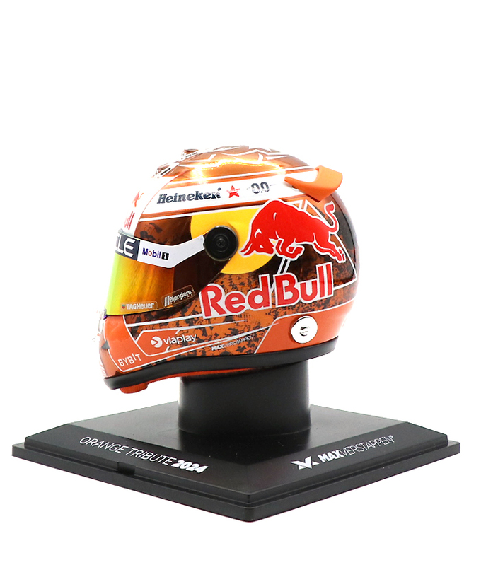 フェルスタッペン別注 シューベルト 1/4スケール マックス・フェルスタッペン 2024年 オレンジ トリビュート レッドブル レーシング チーム ヘルメット /ARB/msl拡大画像