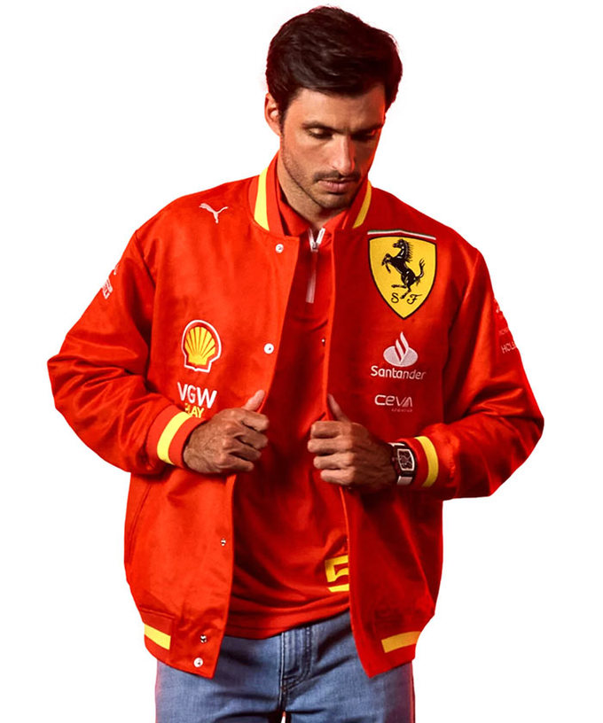 PUMA スクーデリア フェラーリ SF チーム VARSITY ジャケット/TM-W拡大画像