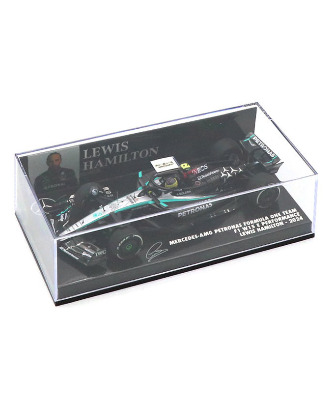 ミニチャンプス 1/43スケール メルセデス AMG ペトロナス F1 W15 E パフォーマンス ルイス・ハミルトン 2024年 /24f1m拡大画像