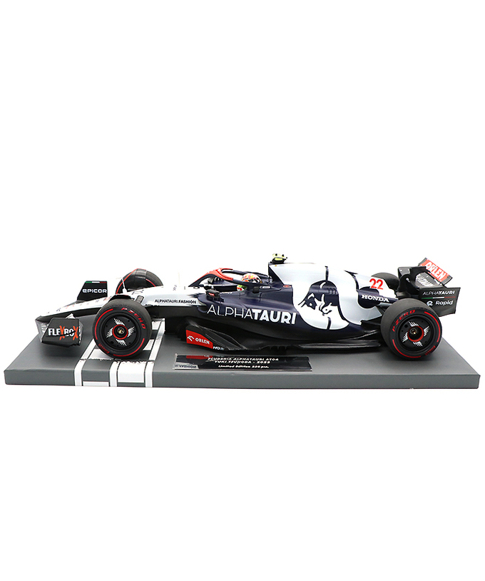 ミニチャンプス 1/18スケール スクーデリア アルファタウリ ホンダ AT04 角田裕毅 2023年 /23f1m/msl拡大画像