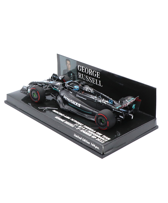 ミニチャンプス 1/43スケール メルセデス AMG ペトロナス F1 W14 E パフォーマンス ジョージ・ラッセル 2023年 スペインGP 3位入賞 /23f1m/msl拡大画像