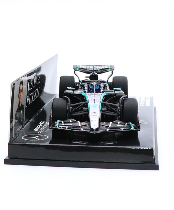 ミニチャンプス 1/43スケール メルセデス AMG ペトロナス F1 W15 E パフォーマンス ジョージ・ラッセル 2024年 /24f1m拡大画像