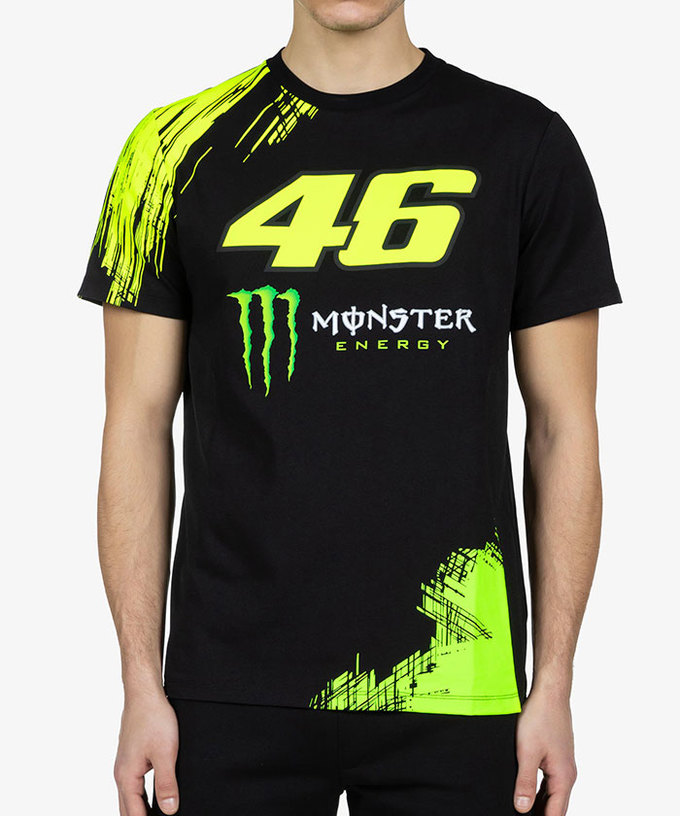 【50%オフセール】バレンティーノ・ロッシ VR46 モンスターエナジー Tシャツ /FN-W拡大画像