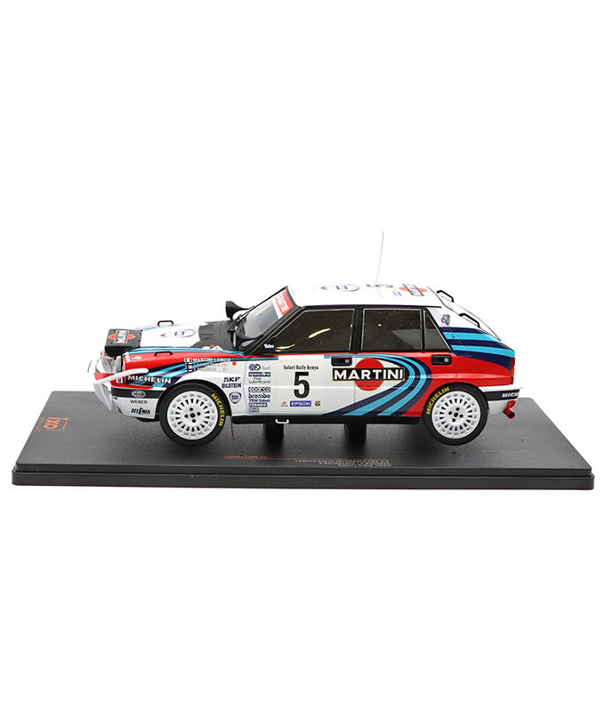 【30%オフセール】イクソ 1/18スケール ランチア デルタ インテグラーレ 16V NO.5 1990年 サファリ ラリー /msl拡大画像