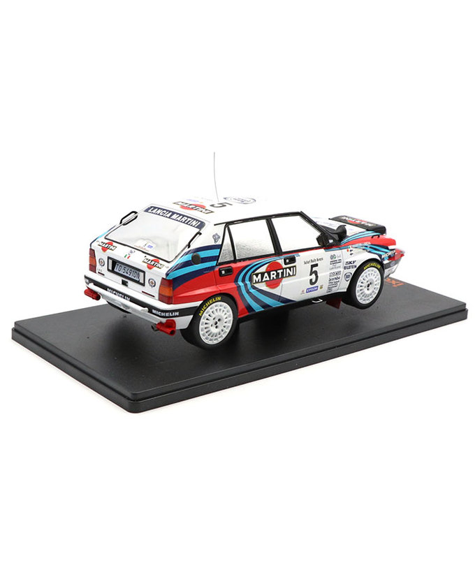 【30%オフセール】イクソ 1/18スケール ランチア デルタ インテグラーレ 16V NO.5 1990年 サファリ ラリー /msl拡大画像