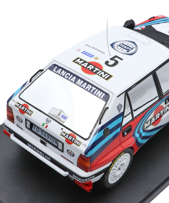 【30%オフセール】イクソ 1/18スケール ランチア デルタ インテグラーレ 16V NO.5 1990年 サファリ ラリー /msl拡大画像