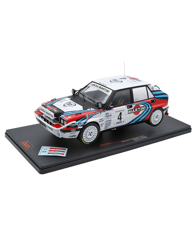 【30%オフセール】イクソ 1/18スケール ランチア デルタ インテグラーレ 16V NO.4 1990年 サファリ ラリー /msl拡大画像