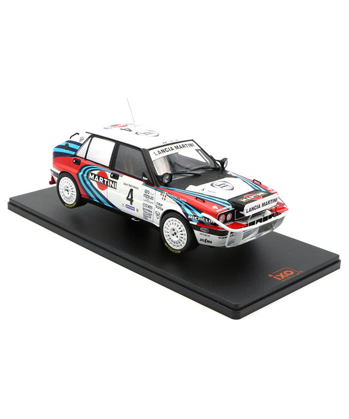 【30%オフセール】イクソ 1/18スケール ランチア デルタ インテグラーレ 16V NO.4 1990年 サファリ ラリー /msl拡大画像