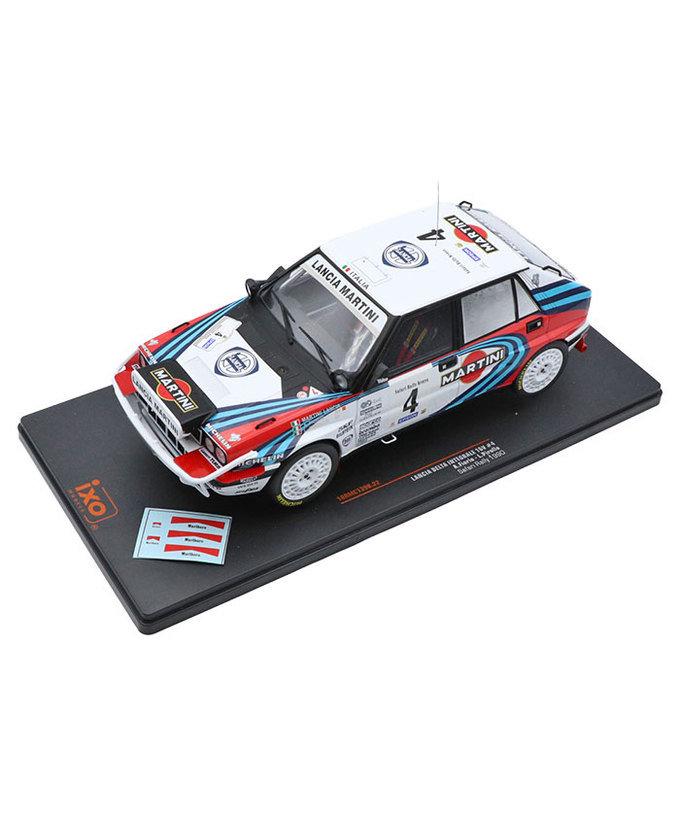【30%オフセール】イクソ 1/18スケール ランチア デルタ インテグラーレ 16V NO.4 1990年 サファリ ラリー /msl拡大画像