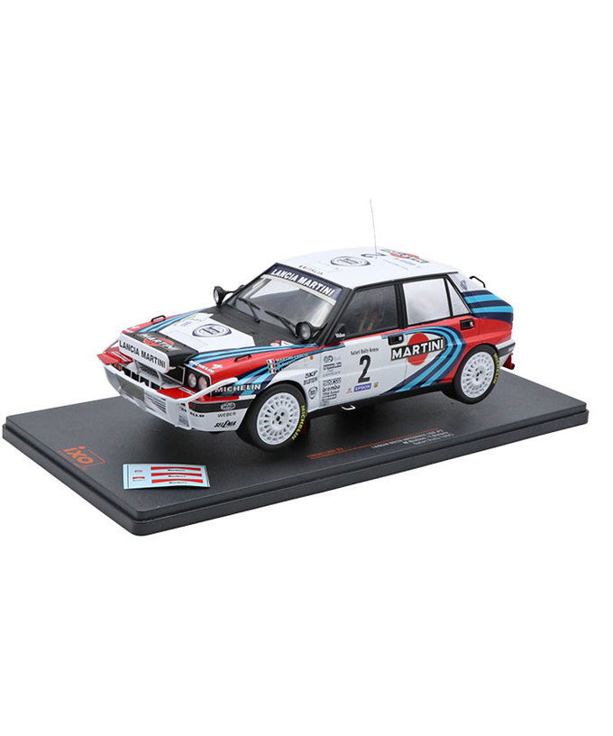 【30%オフセール】イクソ 1/18スケール ランチア デルタ インテグラーレ 16V NO.2 1990年 サファリ ラリー /msl拡大画像