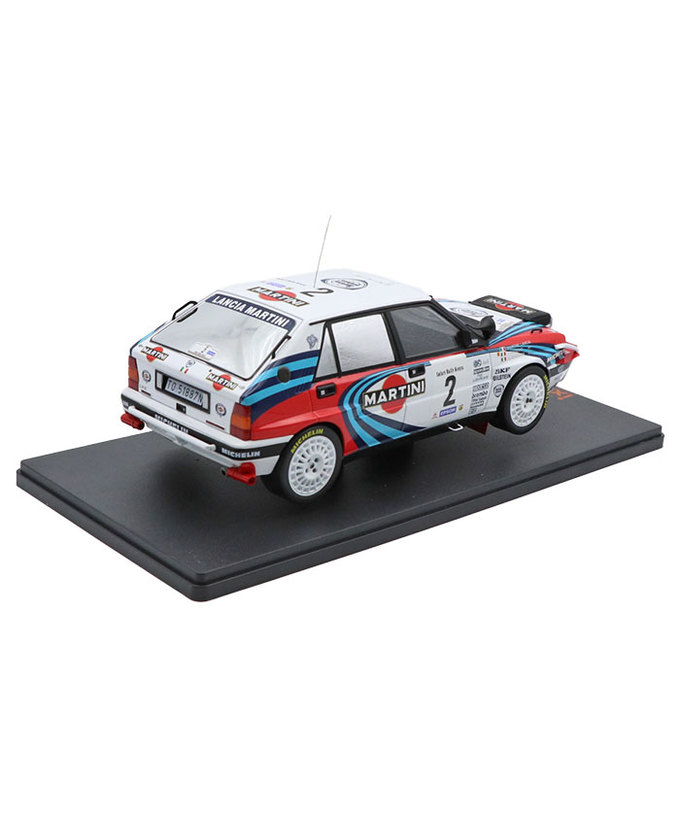 【30%オフセール】イクソ 1/18スケール ランチア デルタ インテグラーレ 16V NO.2 1990年 サファリ ラリー /msl拡大画像