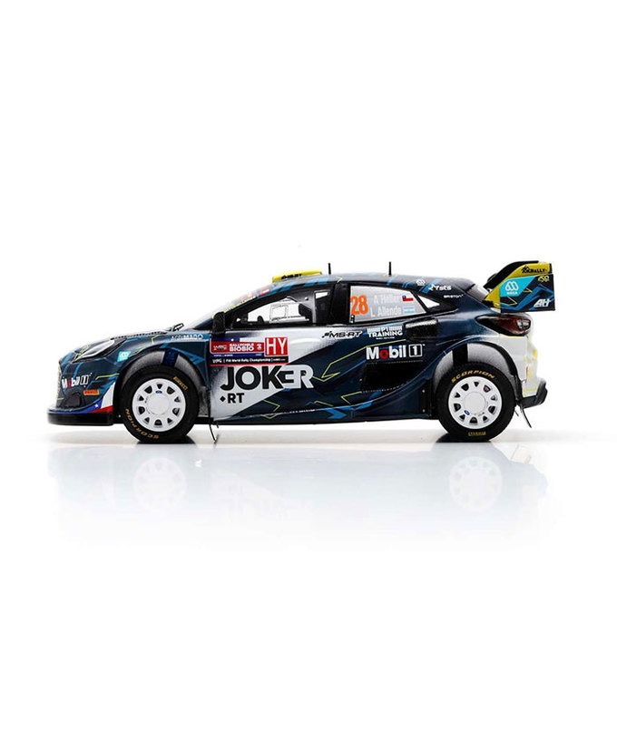 スパーク 1/43スケール フォード プーマ ラリー1 M-スポーツ フォード ワールドラリー チーム 28号車 アルベルト・ヘラー / ルイス・アジェンテ 2023年 チリ ラリー /msl拡大画像