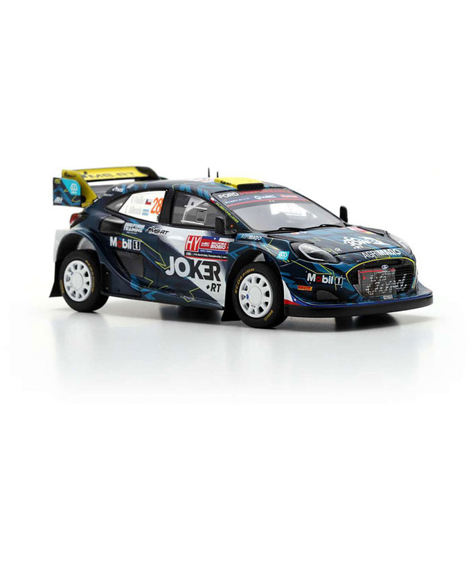 スパーク 1/43スケール フォード プーマ ラリー1 M-スポーツ フォード ワールドラリー チーム 28号車 アルベルト・ヘラー / ルイス・アジェンテ 2023年 チリ ラリー /msl拡大画像