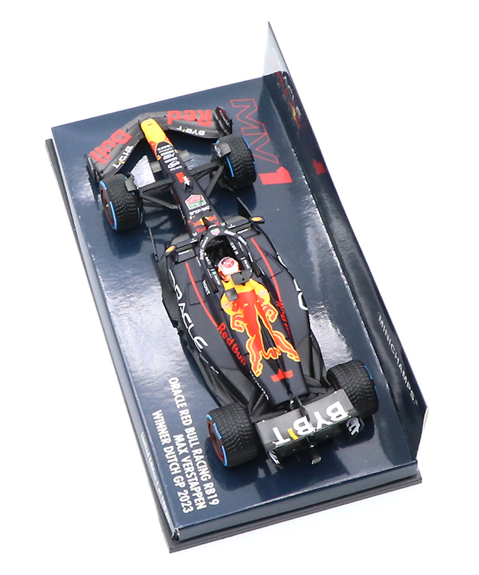 ミニチャンプス 1/43スケール オラクル レッドブル レーシング ホンダ RB19 マックス・フェルスタッペン 2023年 オランダGP 優勝 /ARB/23f1m/msl拡大画像