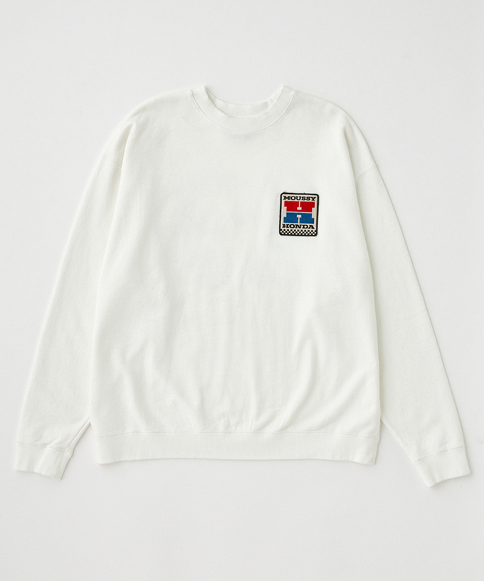 【30%オフセール】ホンダ HRC MOUSSY COLLECT OVER プルオーバー ホワイト拡大画像