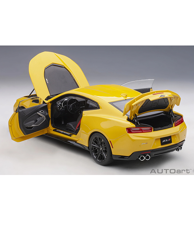オートアート 1/18スケール シボレー カマロ ZL1 2017 （イエロー）/msl拡大画像