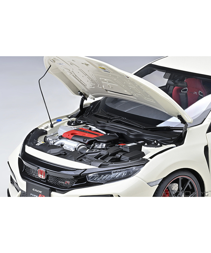 オートアート 1/18スケール ホンダ シビック タイプR （FK8） 2021 （チャンピオンシップホワイト）/msl拡大画像