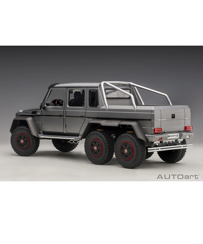 オートアート 1/18スケール メルセデス・ベンツ G63 AMG 6X6 （マット・メタリック・グレー）/msl拡大画像
