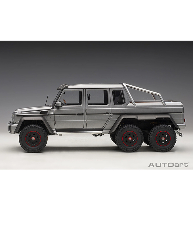 オートアート 1/18スケール メルセデス・ベンツ G63 AMG 6X6 （マット・メタリック・グレー）/msl拡大画像