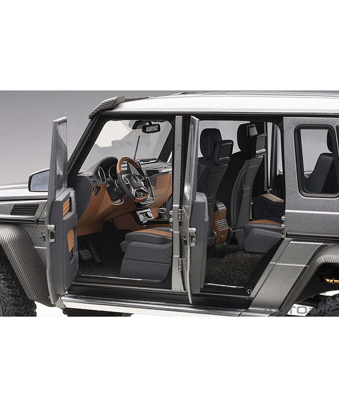 オートアート 1/18スケール メルセデス・ベンツ G63 AMG 6X6 （マット・メタリック・グレー）/msl拡大画像
