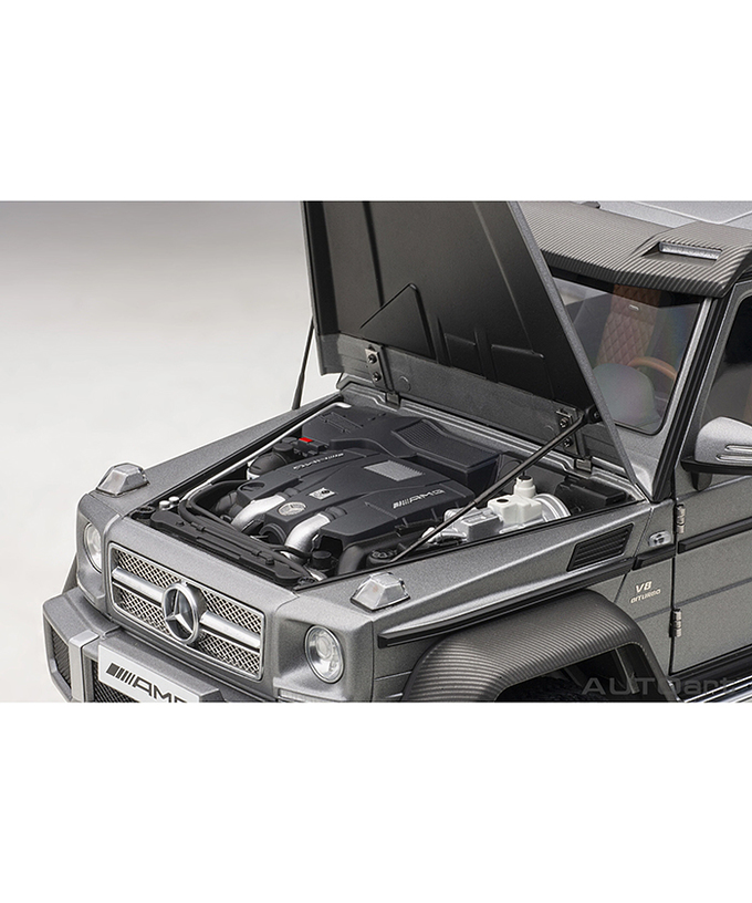 オートアート 1/18スケール メルセデス・ベンツ G63 AMG 6X6 （マット・メタリック・グレー）/msl拡大画像