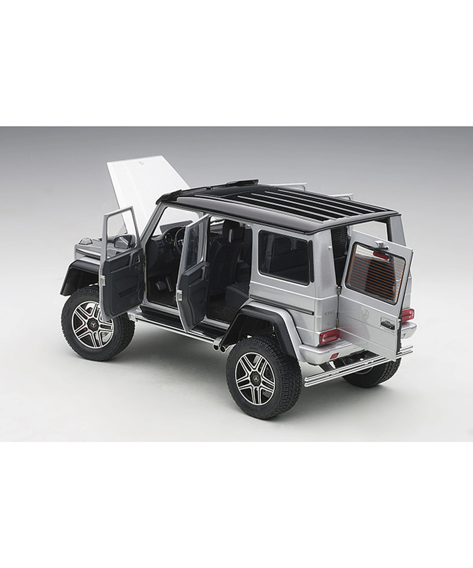 オートアート 1/18スケール メルセデス・ベンツ G500 4X4 （シルバー）/msl拡大画像