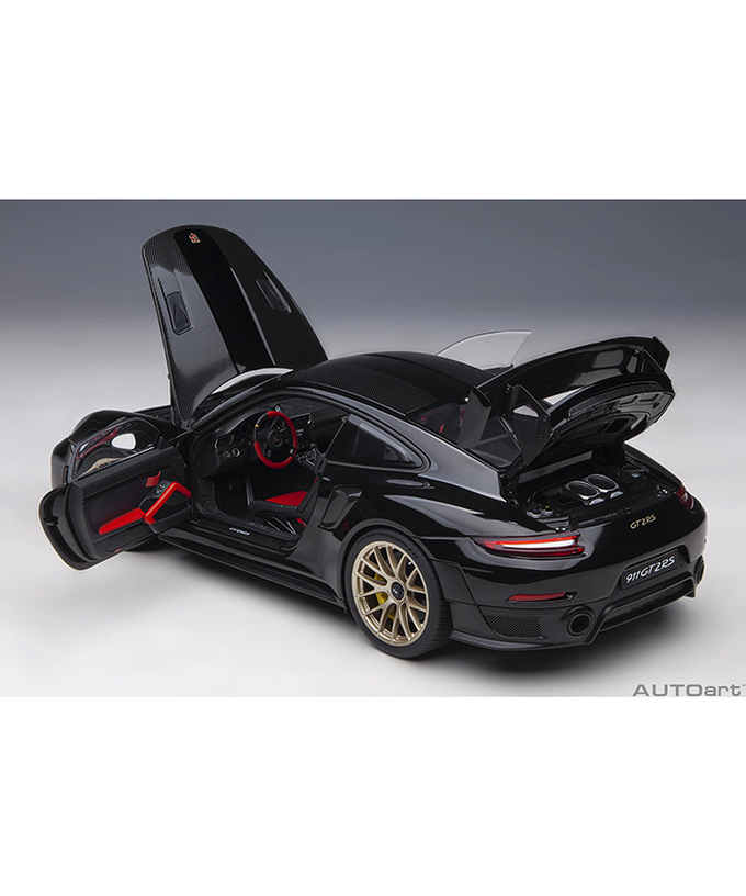 オートアート 1/18スケール ポルシェ 911 （991.2） GT2 RS ヴァイザッハ・パッケージ （ブラック）/msl拡大画像