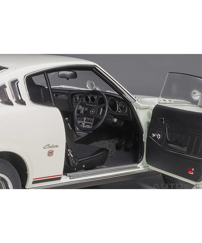 オートアート 1/18スケール トヨタ セリカ リフトバック 2000GT （RA25） 1973 （ホワイト）/msl拡大画像
