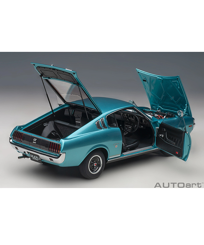 オートアート 1/18スケール トヨタ セリカ リフトバック 2000GT （RA25） 1973 （ターコイズブルー・メタリック）/msl拡大画像