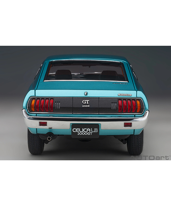 オートアート 1/18スケール トヨタ セリカ リフトバック 2000GT （RA25） 1973 （ターコイズブルー・メタリック）/msl拡大画像