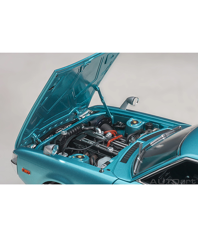 オートアート 1/18スケール トヨタ セリカ リフトバック 2000GT （RA25） 1973 （ターコイズブルー・メタリック）/msl拡大画像