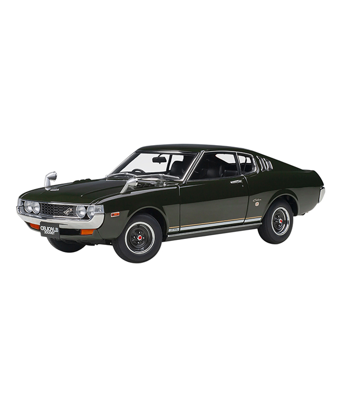 オートアート 1/18スケール トヨタ セリカ リフトバック 2000GT （RA25） 1973 （モスグリーン）/msl拡大画像