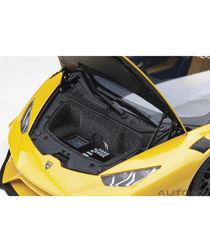 オートアート 1/18スケール リバティーウォーク LB‐シルエット ワークス ランボルギーニ ウラカン GT （メタリック・イエロー）/msl拡大画像