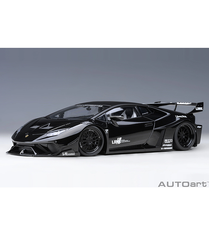 オートアート 1/18スケール リバティーウォーク LB‐シルエット ワークス ランボルギーニ ウラカン GT （ブラック）/msl拡大画像