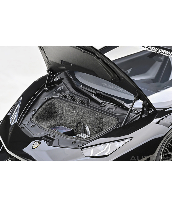 オートアート 1/18スケール リバティーウォーク LB‐シルエット ワークス ランボルギーニ ウラカン GT （ブラック）/msl拡大画像