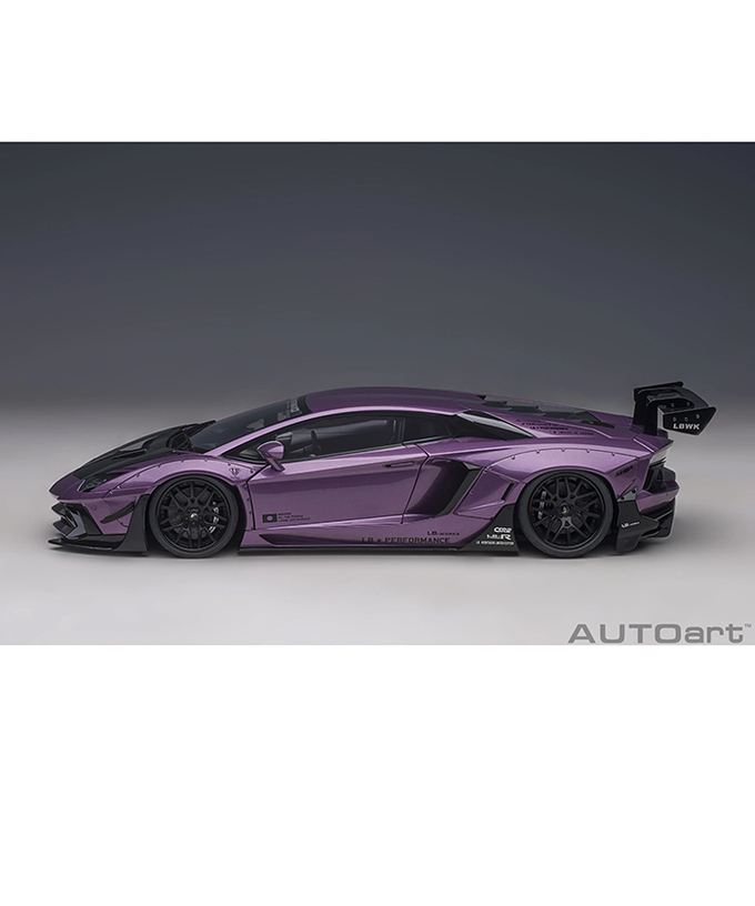 オートアート 1/18スケール LB-WORKS ランボルギーニ アヴェンタドール リミテッドエディション （メタリック・パープル）/msl拡大画像