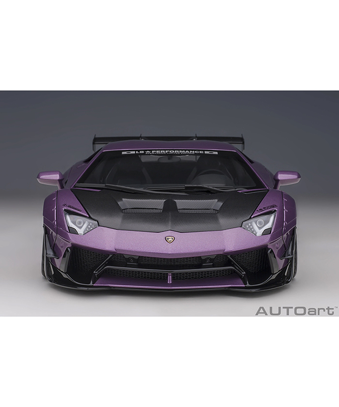 オートアート 1/18スケール LB-WORKS ランボルギーニ アヴェンタドール リミテッドエディション （メタリック・パープル）/msl拡大画像